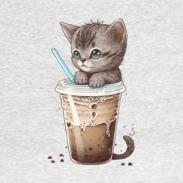 Coffee Kitty by ScaryKittyClothing